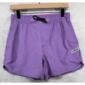 Legends Purple Linerless 5" Inseam Activewear Mesh Shorts Mens Size M